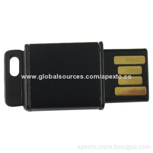 Mini USB flash drives, black color is more popular, white color or engraving logo is niceNew